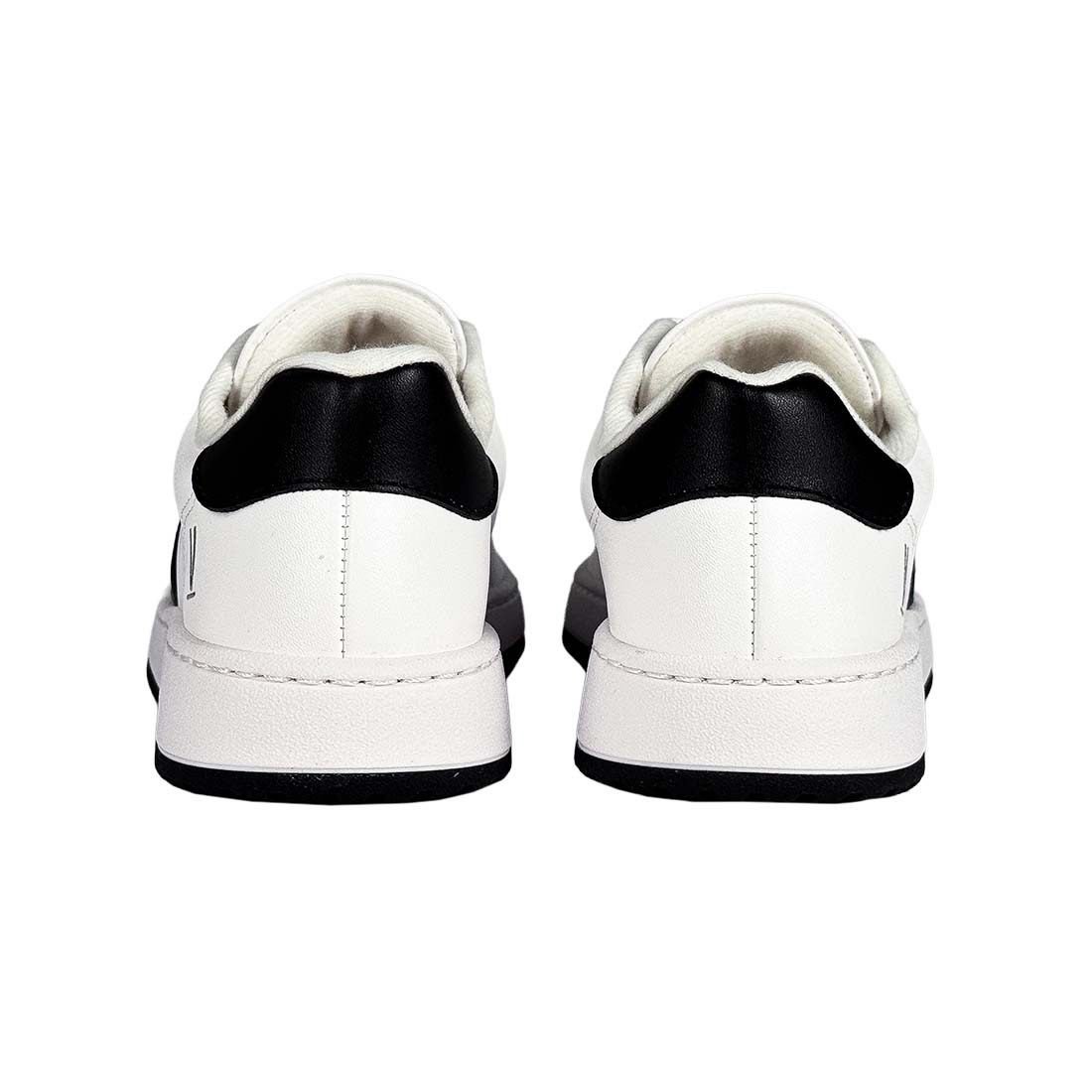 Tênis Vizzano Casual com Detalhe Lateral Branco/Preto 4