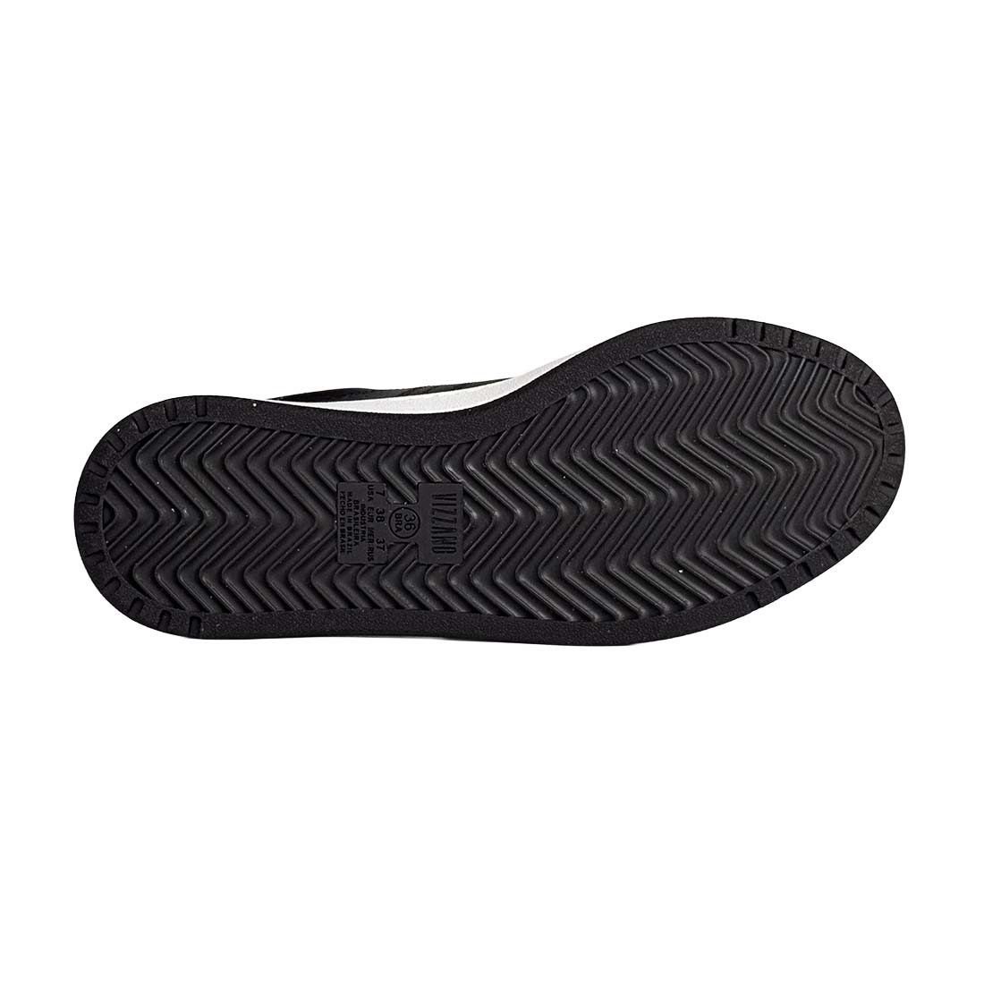 Tênis Vizzano Casual com Listras Laterais Preto 4
