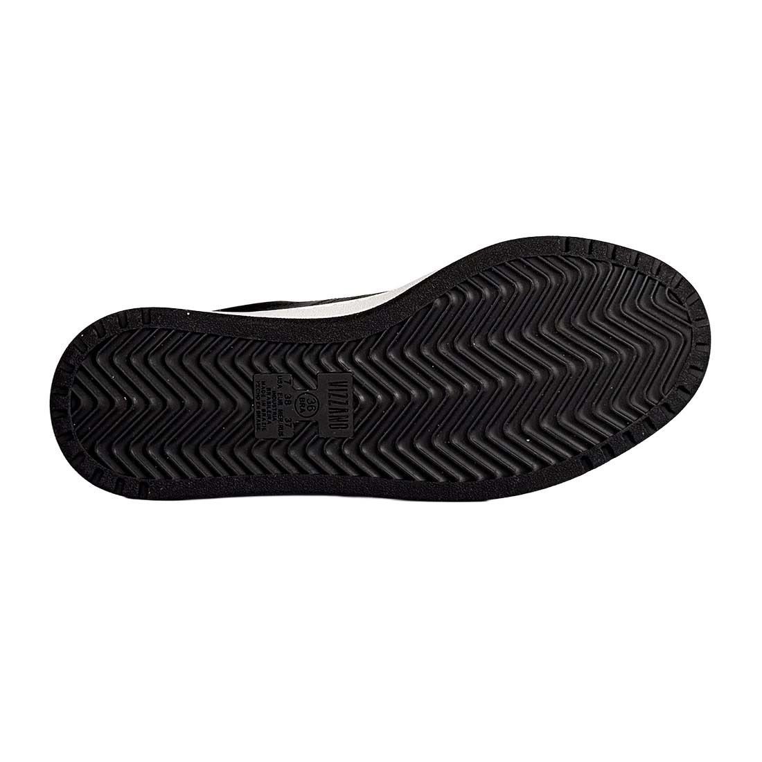 Tênis Vizzano Casual com Listras Laterais Preto 6