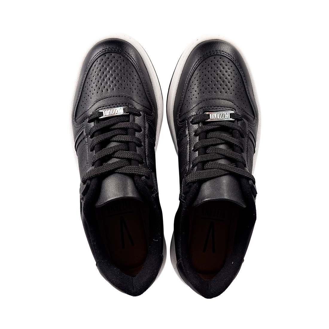 Tênis Vizzano Casual com Listras Laterais Preto 7