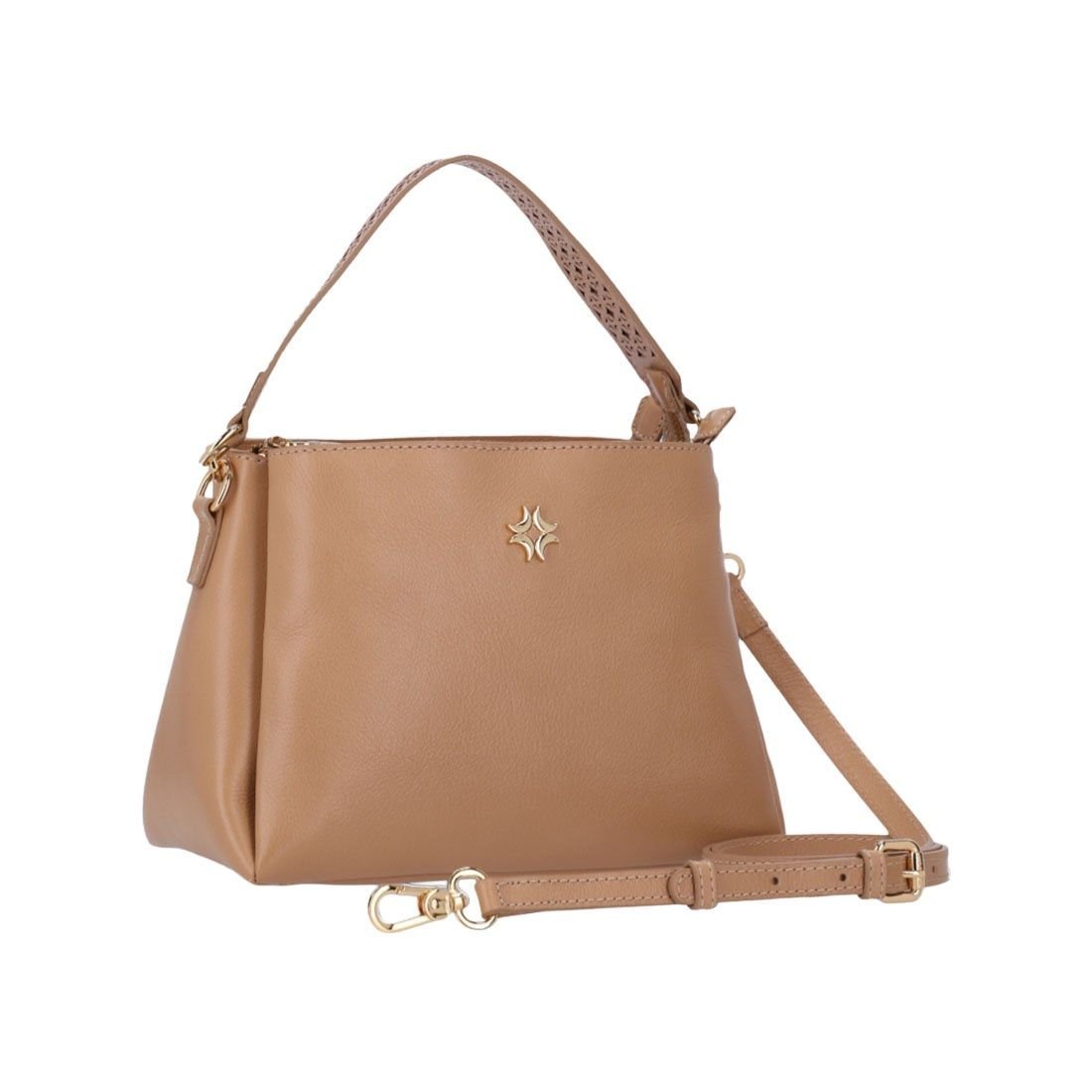 Bolsa Luz da Lua Tote Média Atacama Camel 3