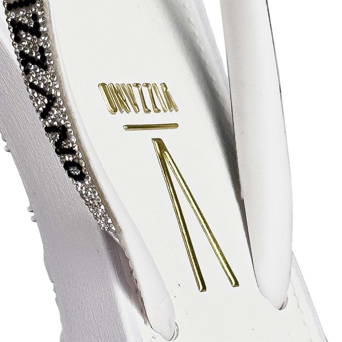 Chinelo Vizzano Rasteiro Tira Fina Metalizado Branco 6