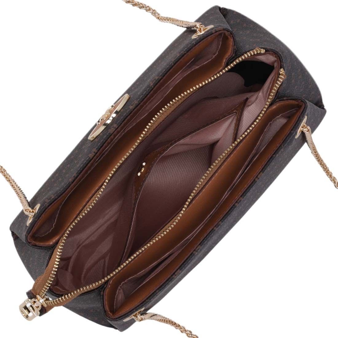 Bolsa Luz da Lua Tote Média Murano Marrom 4