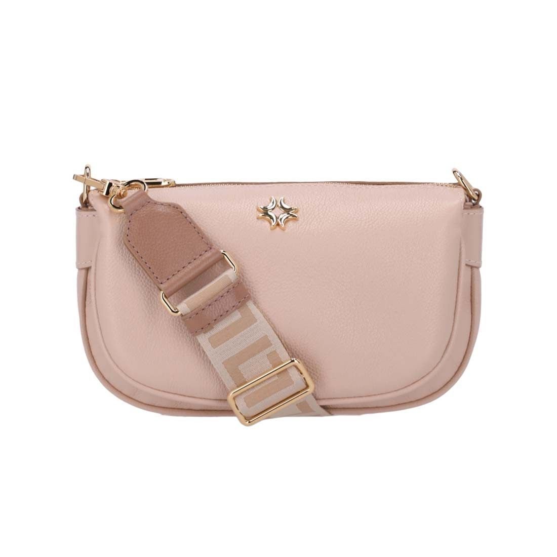 Bolsa Luz da Lua Tiracolo Pequena com Alça Larga