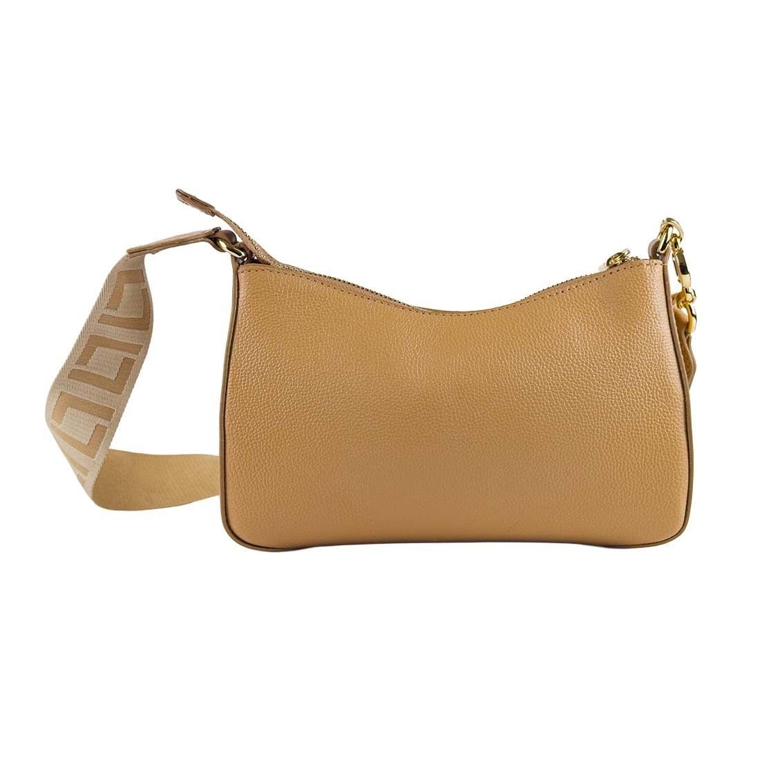 Bolsa Luz da Lua Minibag Alça Larga Monograma Bege 5