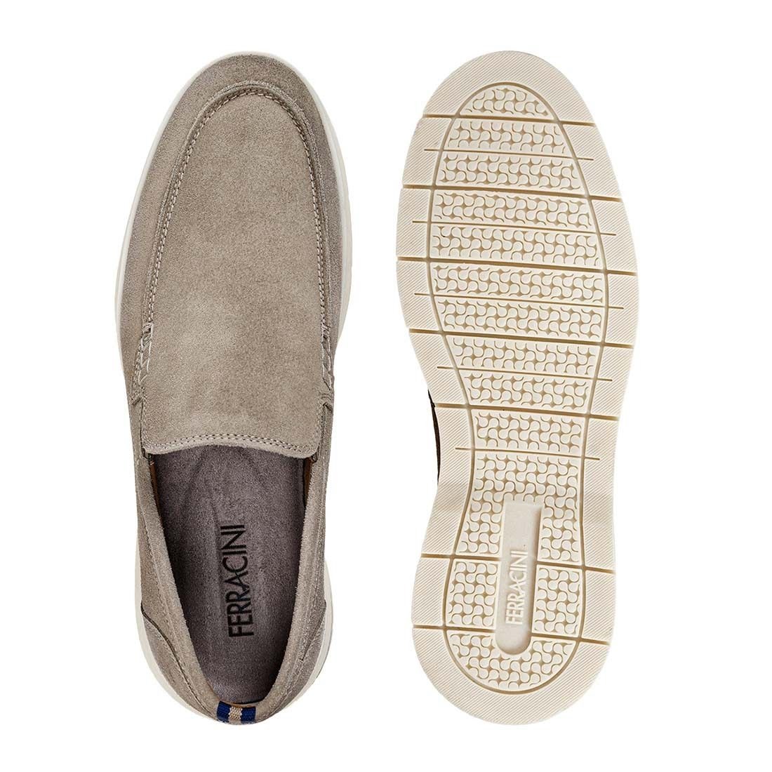 Sapato Mocassim Ferracini Malta Plus Taupe 3