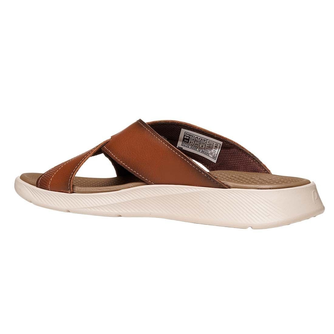 Chinelo Pegada Cross Conforto Marrom 2