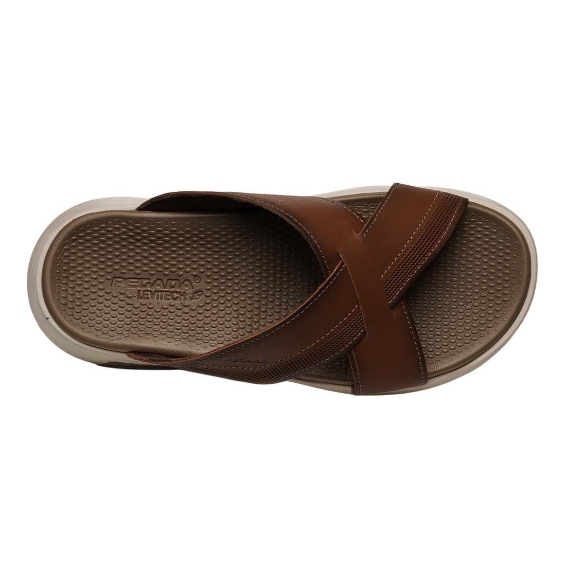 Chinelo Pegada Cross Conforto Marrom 3