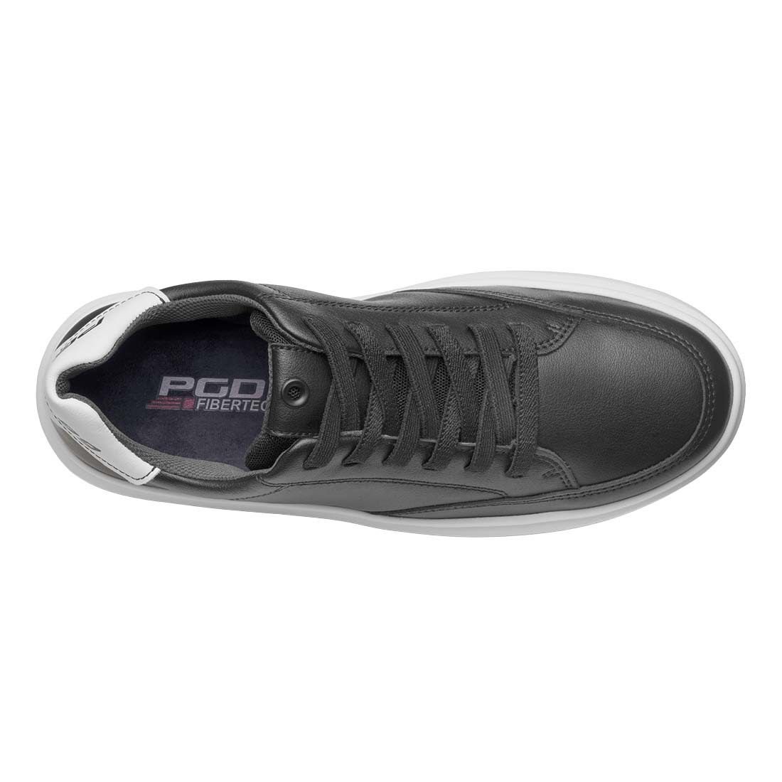 Sapatênis Pegada Fuse Preto/Branco 6