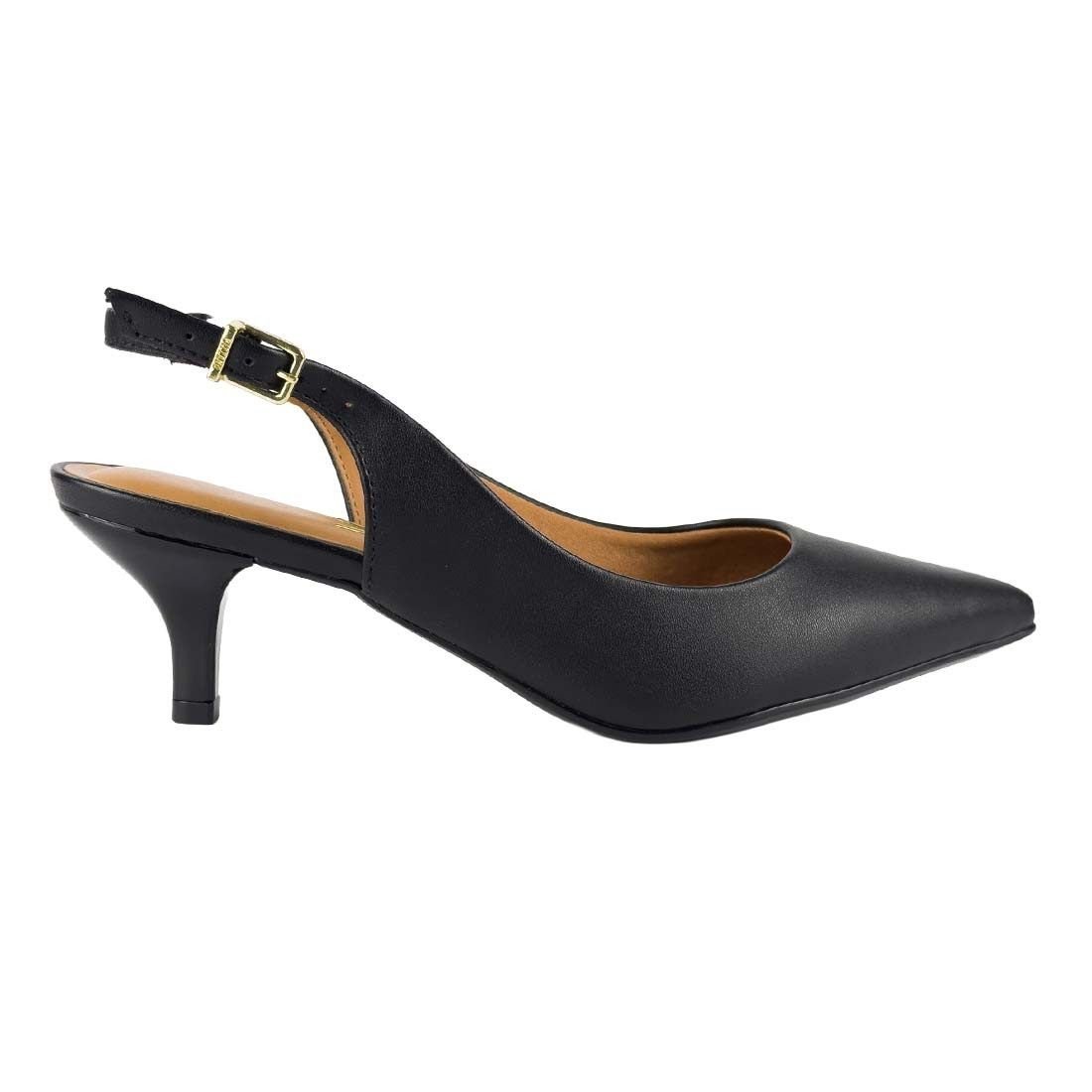 Sapato Scarpin Vizzano Slingback Salto Fino