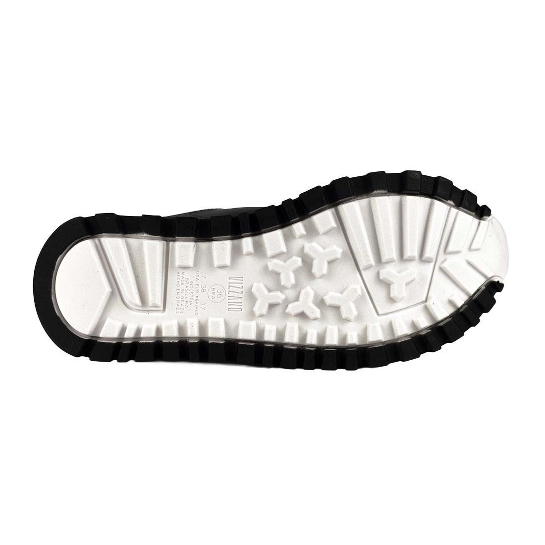 Tênis Vizzano Casual com Detalhe Dourado Preto 4