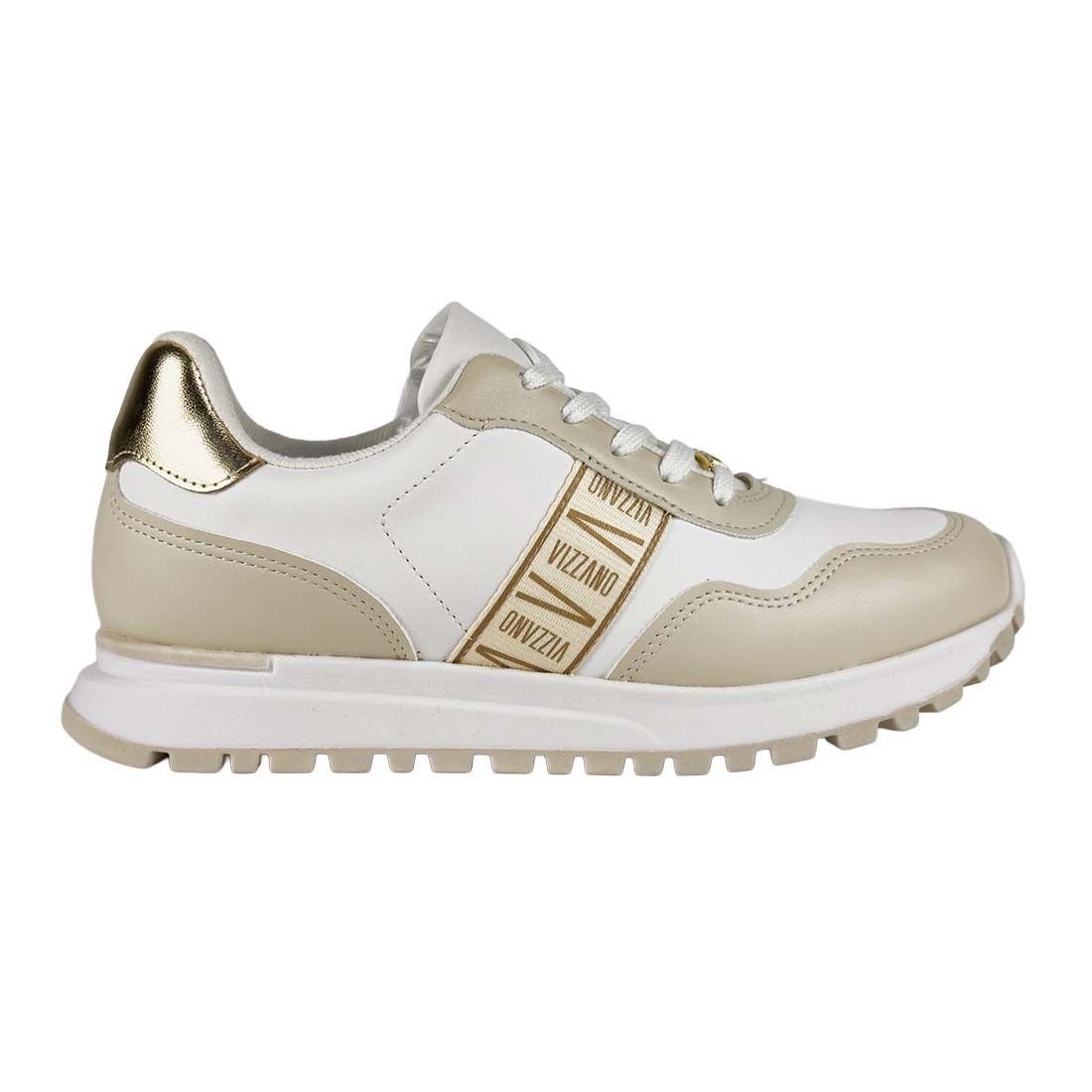 Tênis Vizzano Casual com Detalhe Dourado