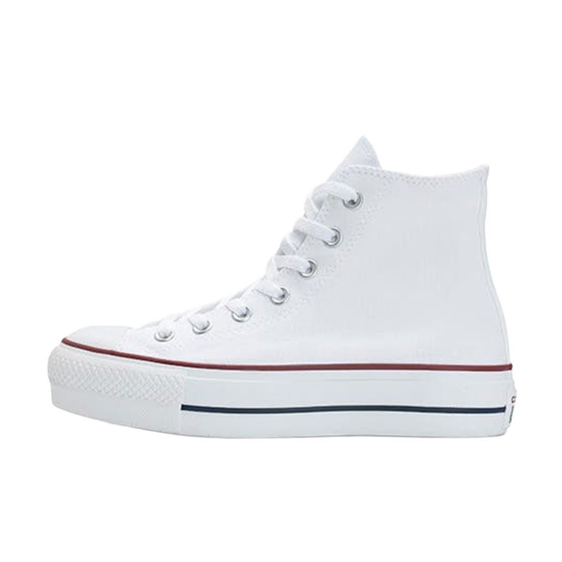 Tênis Converse All Star Chuck Lift Canvas Alto Branco 2