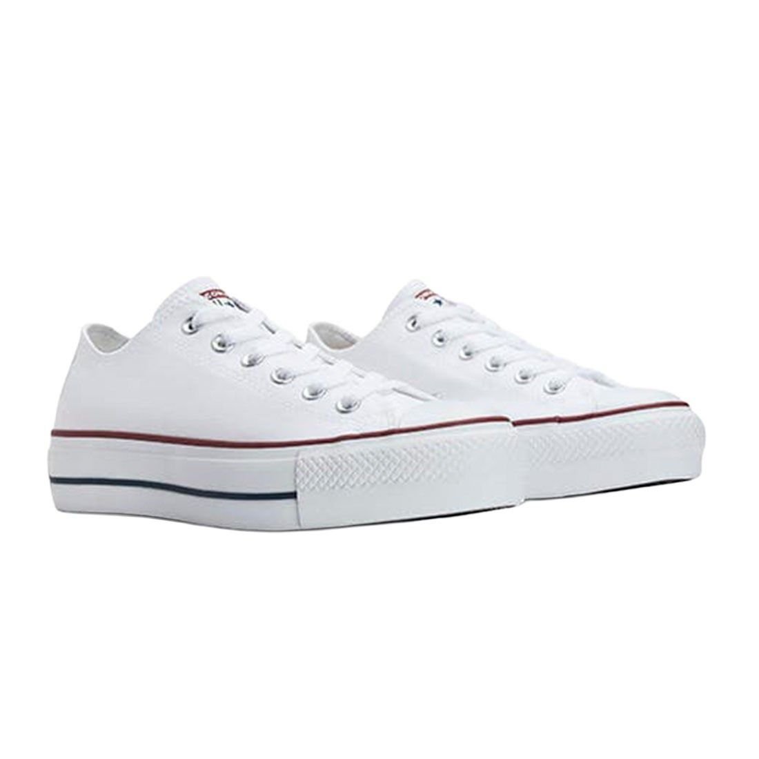 Tênis Converse All Star Chuck Lift Canvas Baixo Branco 3