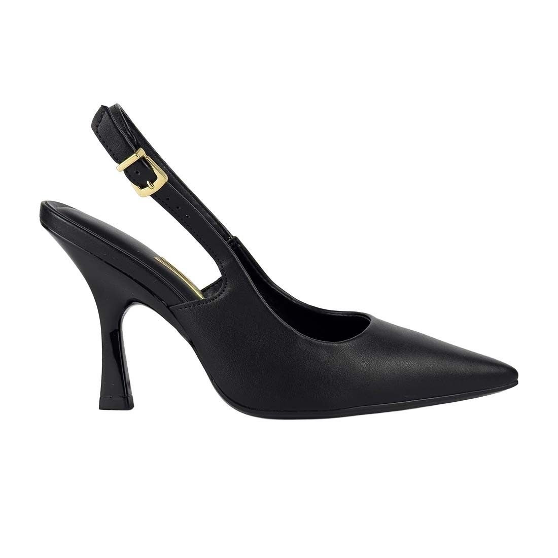 Sapato Scarpin Vizzano Slingback Salto Alto Fino