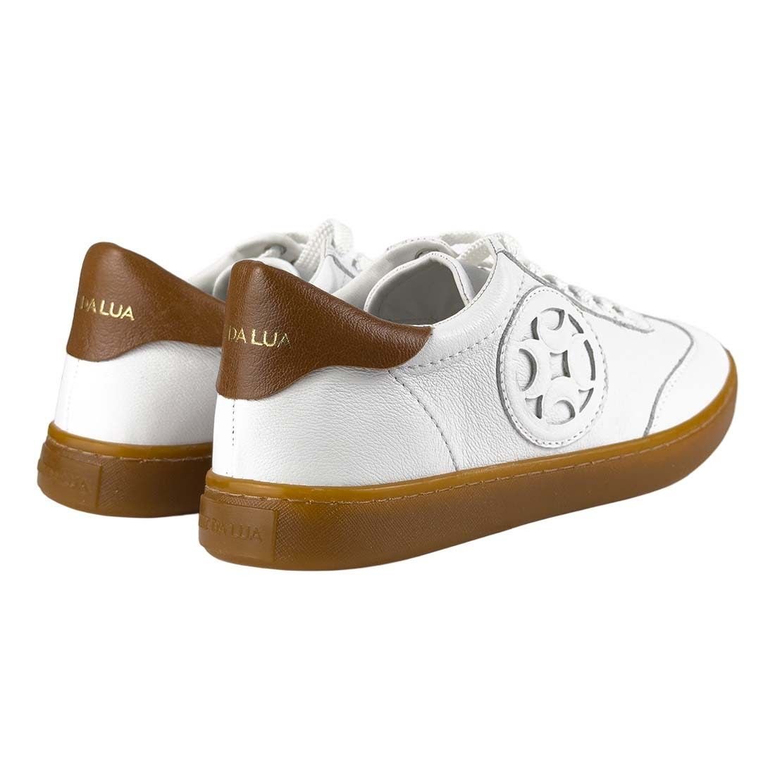 Tênis Luz da Lua Logo Lateral Branco 3