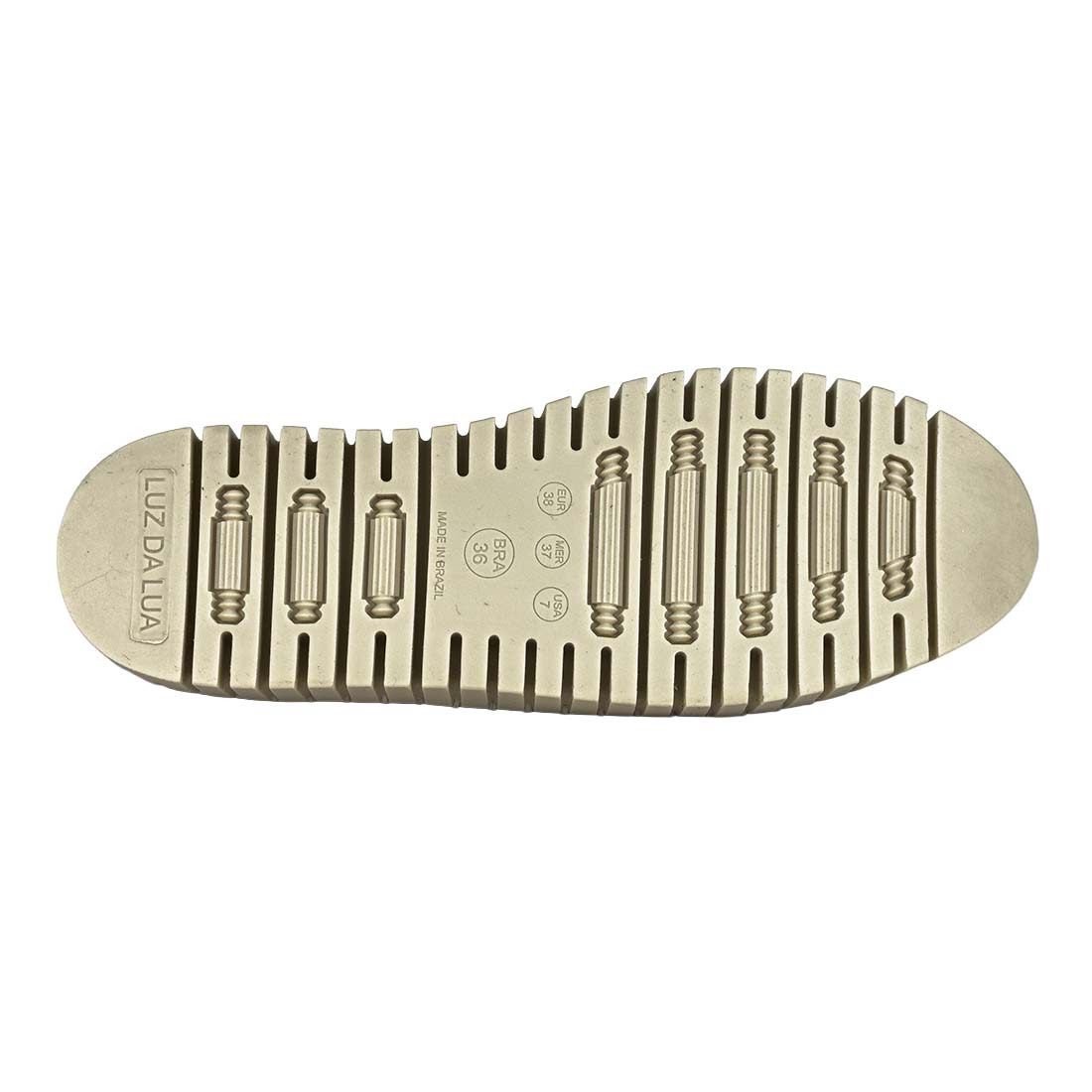 Tênis Luz da Lua Microfuros Solado Nervurado Off White 4