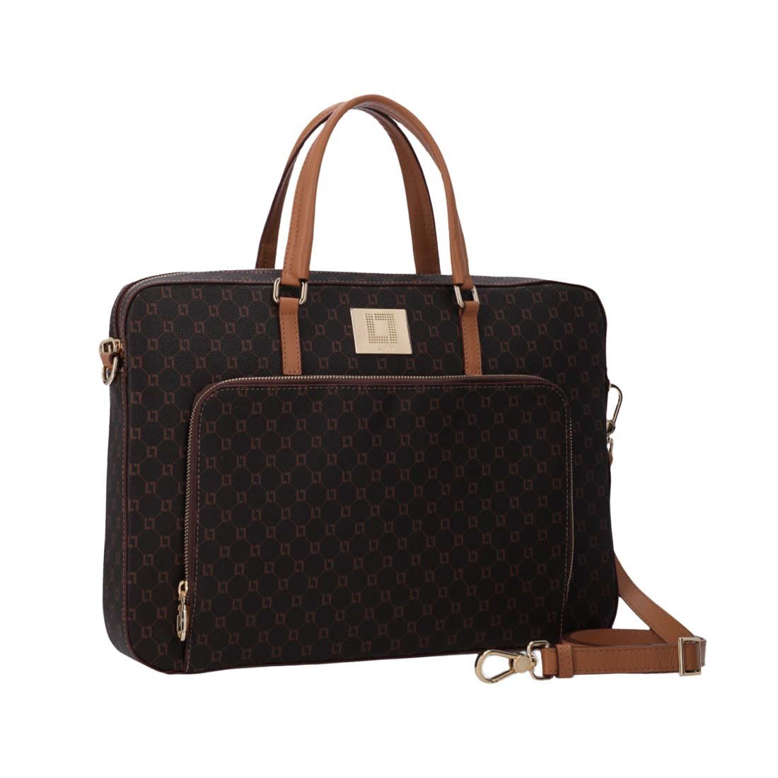 Bolsa Luz da Lua Executiva Extra Grande Monograma Marrom 3