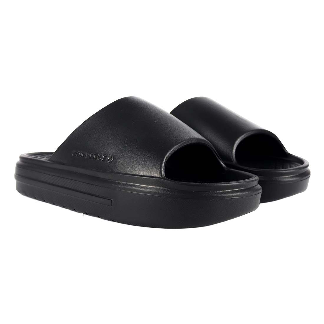 Chinelo Slide Converse EVA Preto Minimalista Preto 2