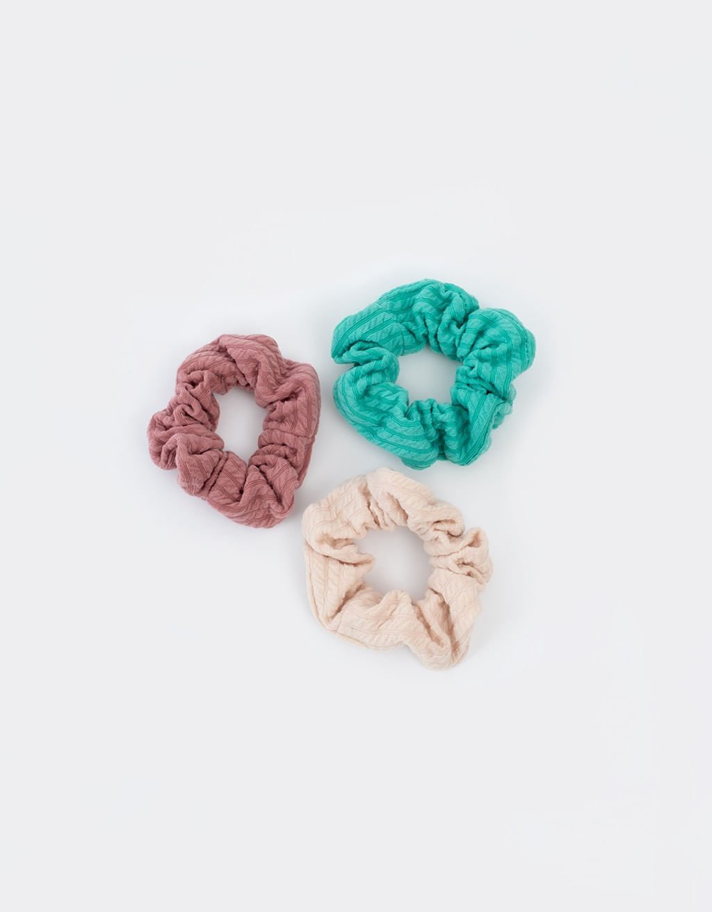 Kit Scrunchie com Textura Forest Soul
