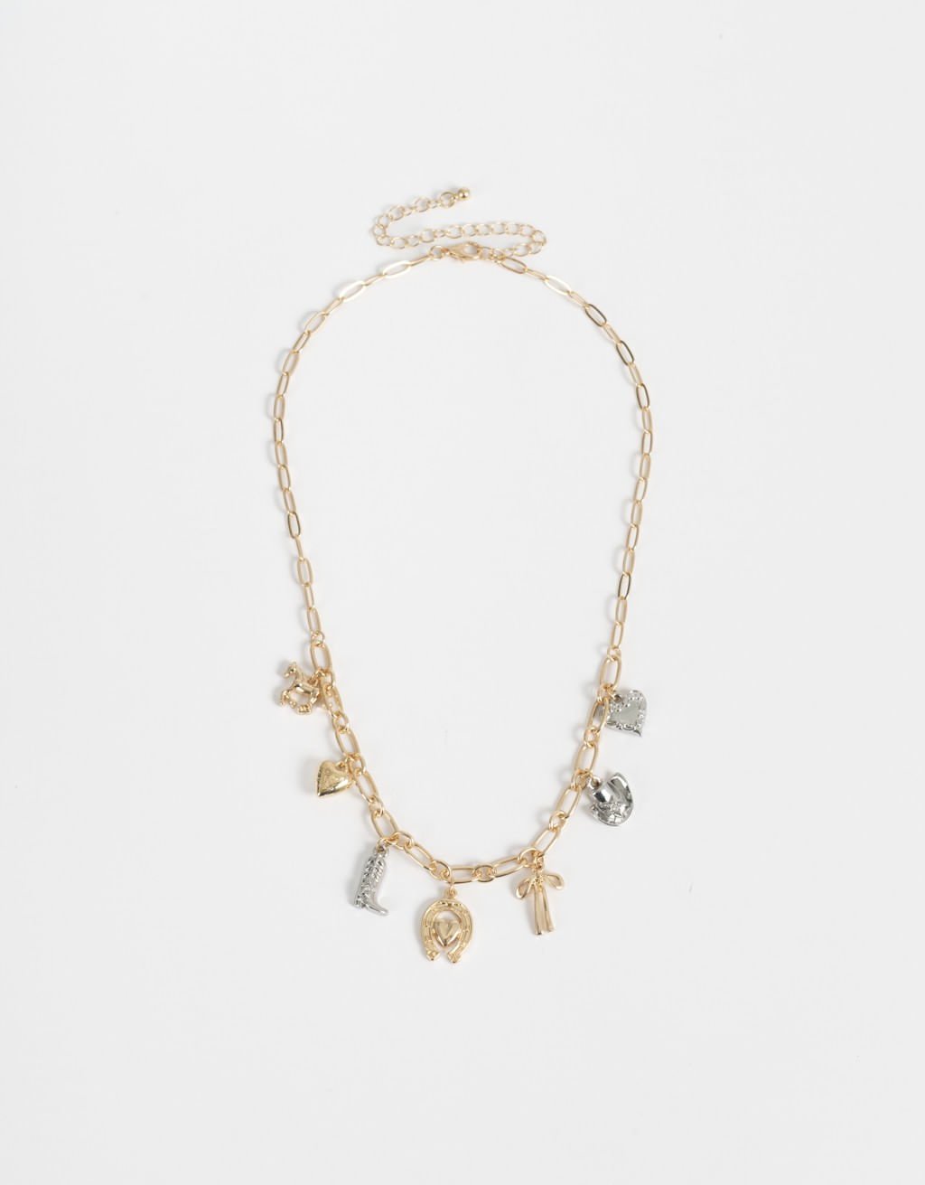 Colar Curto Dourado Amuletos Western Garden Dourado 3