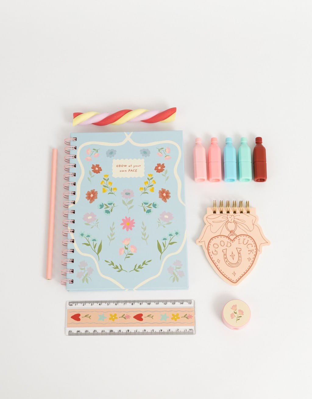 Kit Papelaria Western Garden Multicores 2