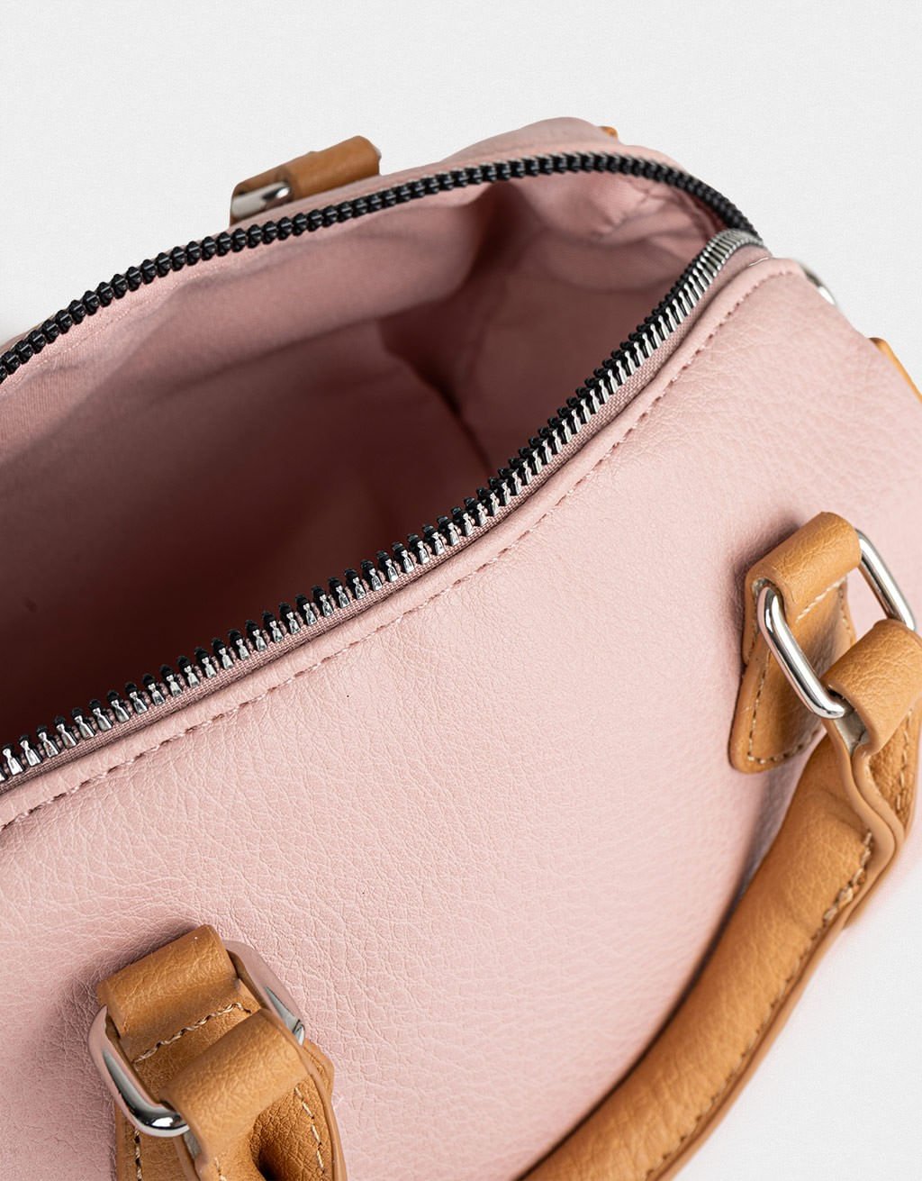 Bolsa Carteira Bowling Corino Girly Coffee Rosa 8