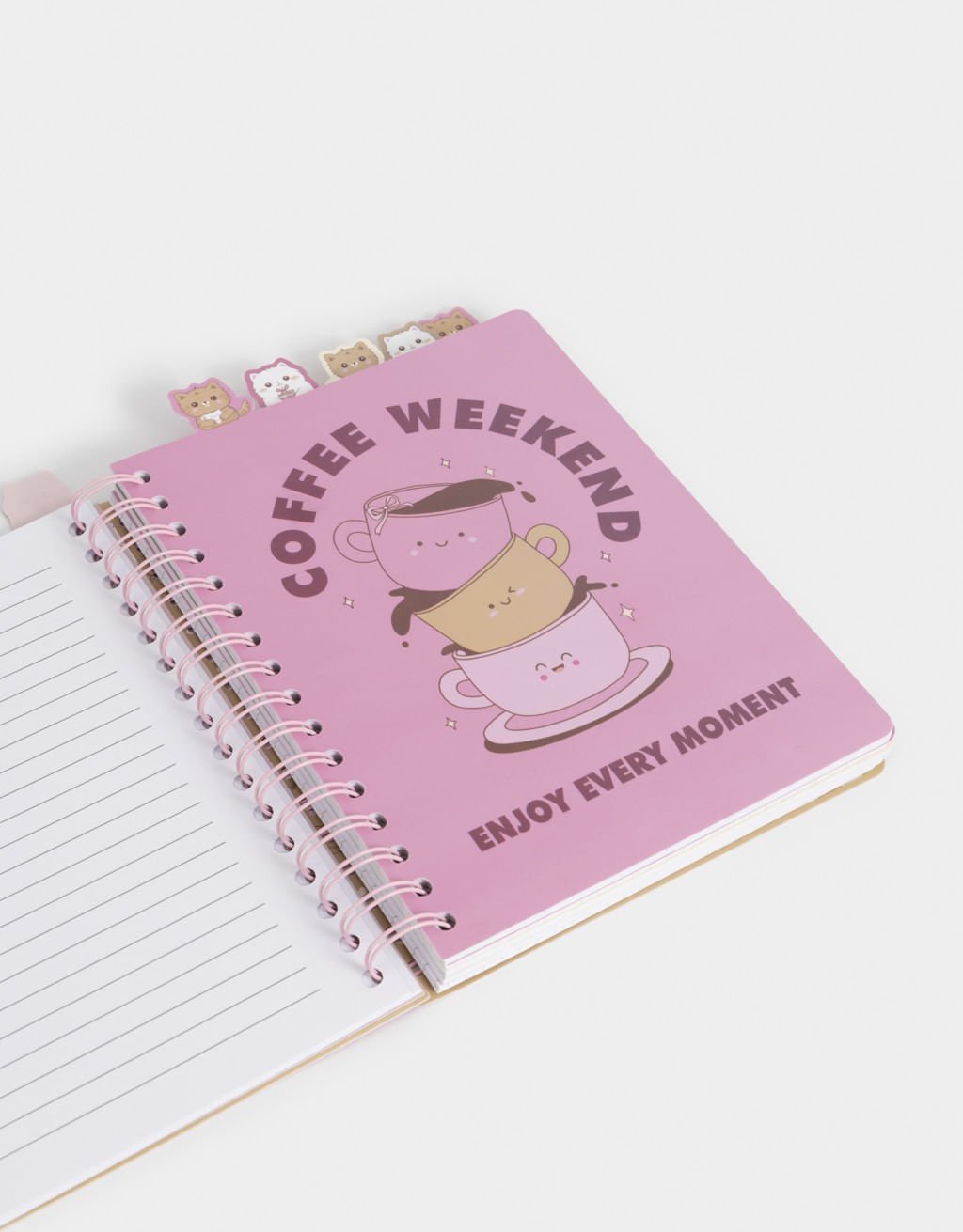 Caderno A5 Espiral Girly Coffee ÚNICO 5
