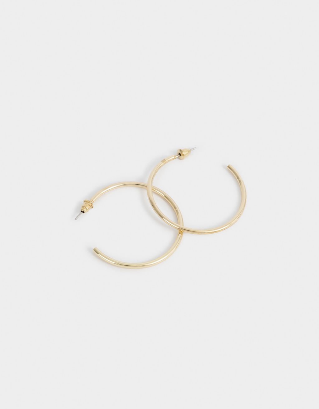 Brincos de Argola Dourada Classic - M Dourado 2