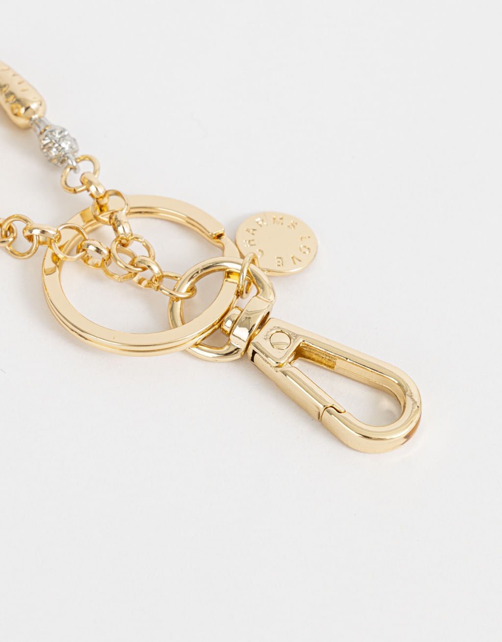 Chaveiro Charms Coelho Feeling Lucky Dourado 3