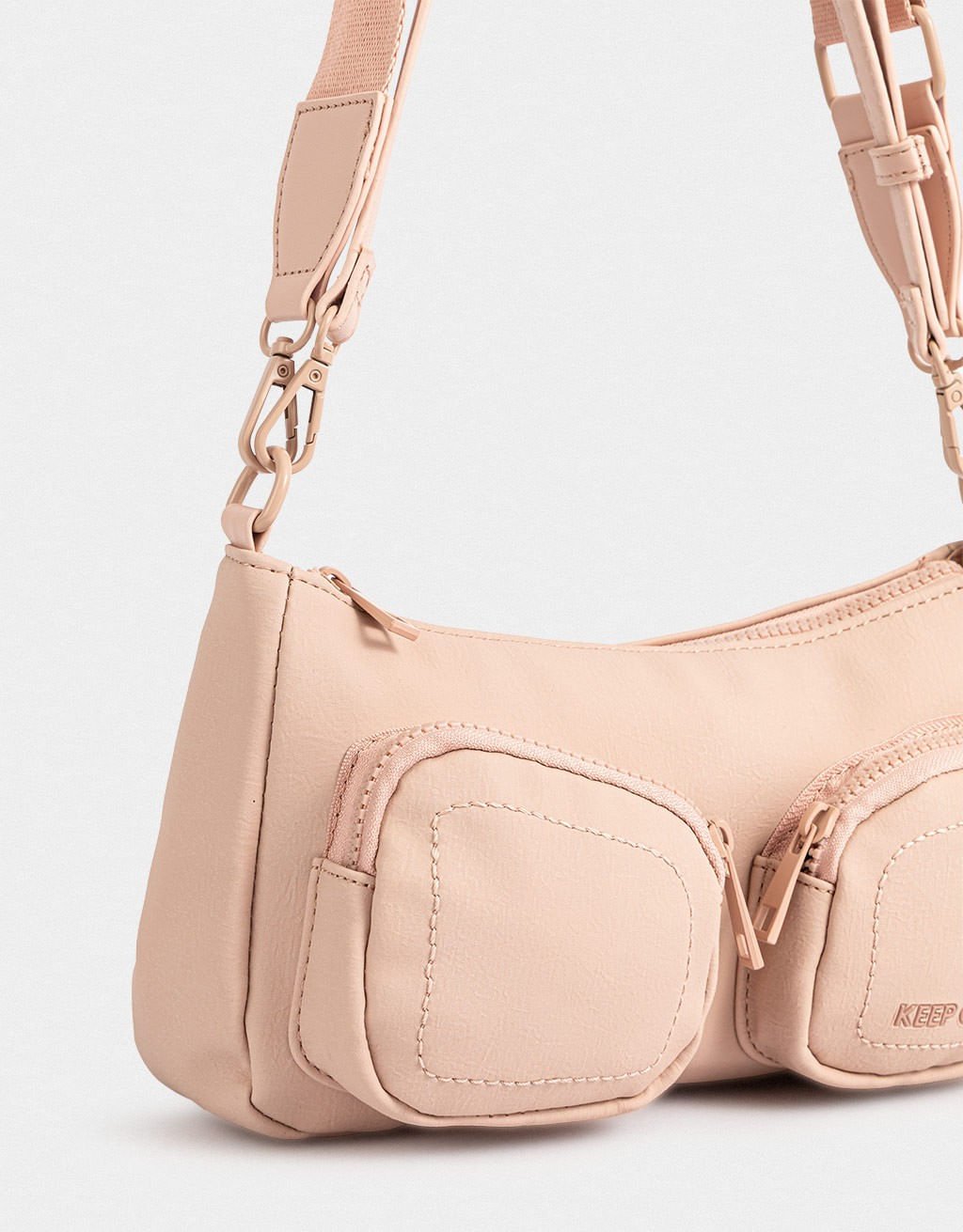 Bolsa de Ombro Tennis Core Rosê 2