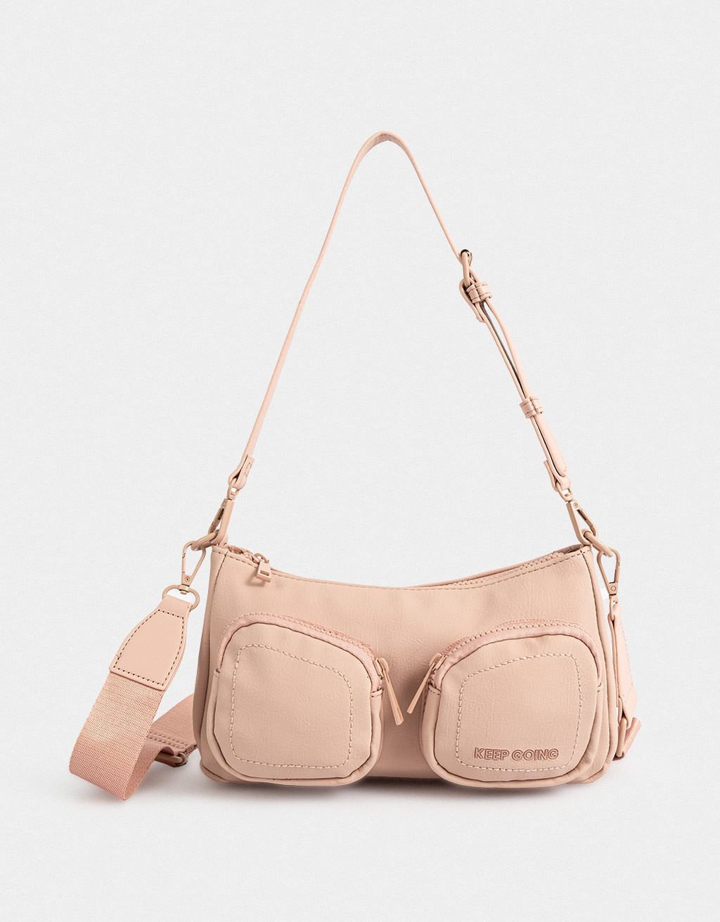 Bolsa de Ombro Tennis Core Rosê 4