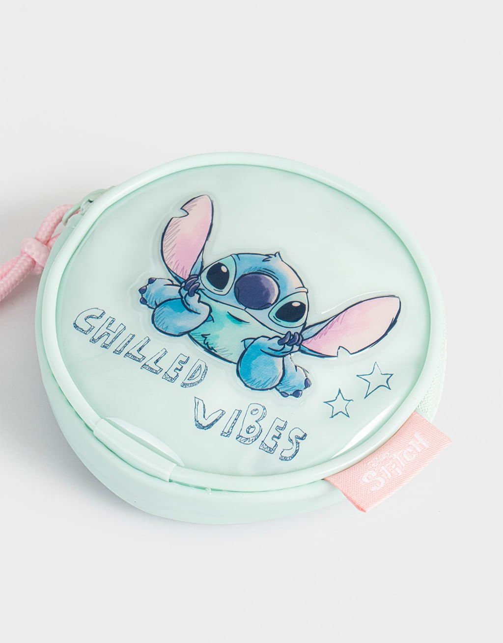 Porta-Moedas Infantil Stitch Verde 3