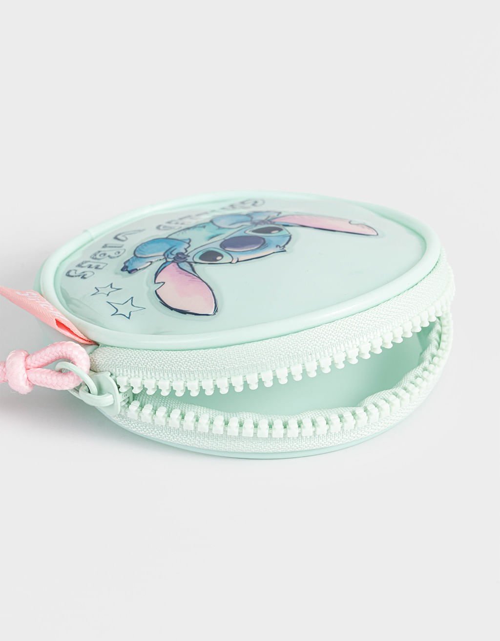 Porta-Moedas Infantil Stitch Verde 4