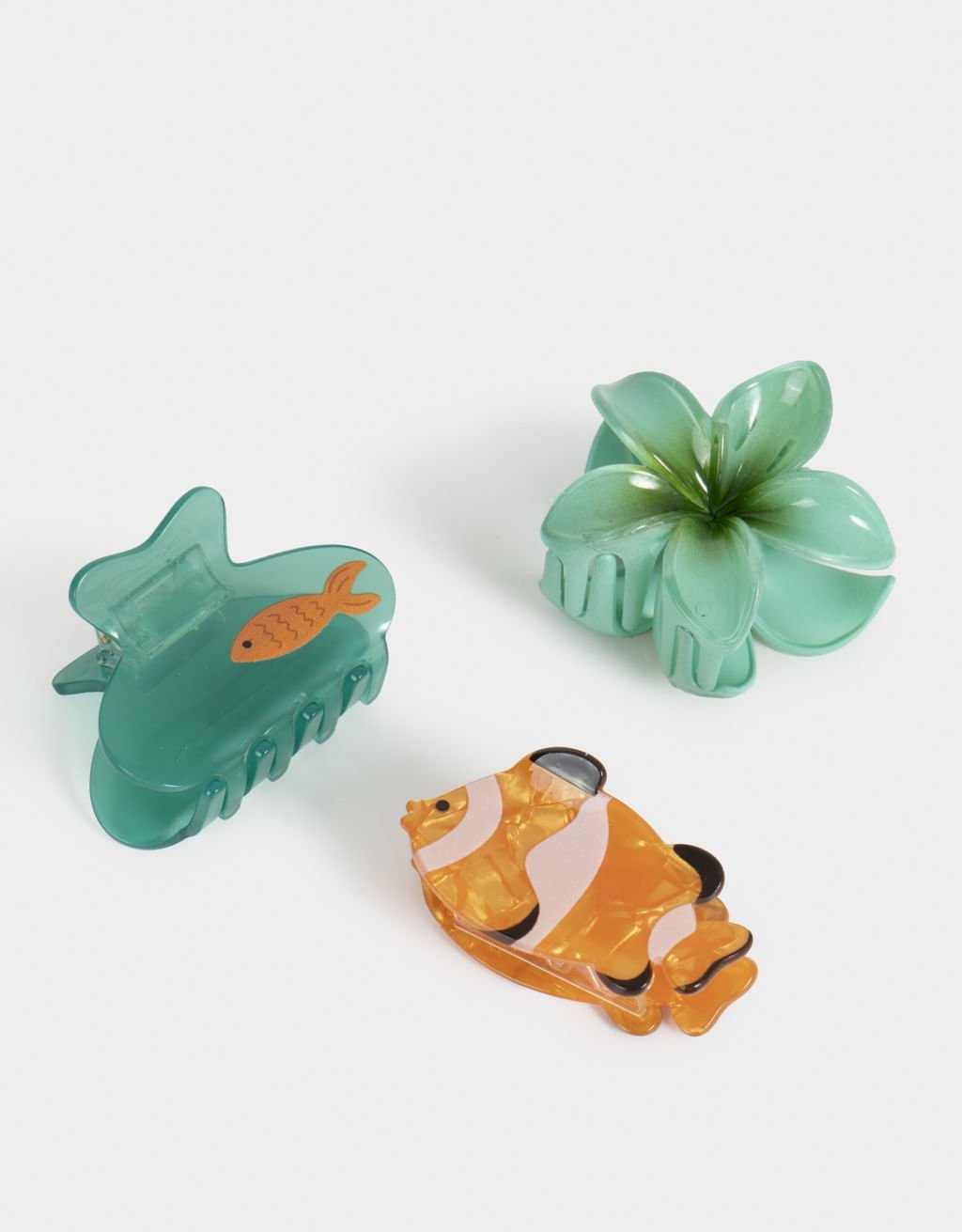 Kit 03 Piranhas Rio Meets Capri Verde/Laranja 2