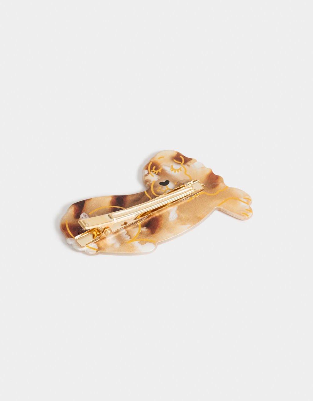 Presilha Romantic Pet Bege 3