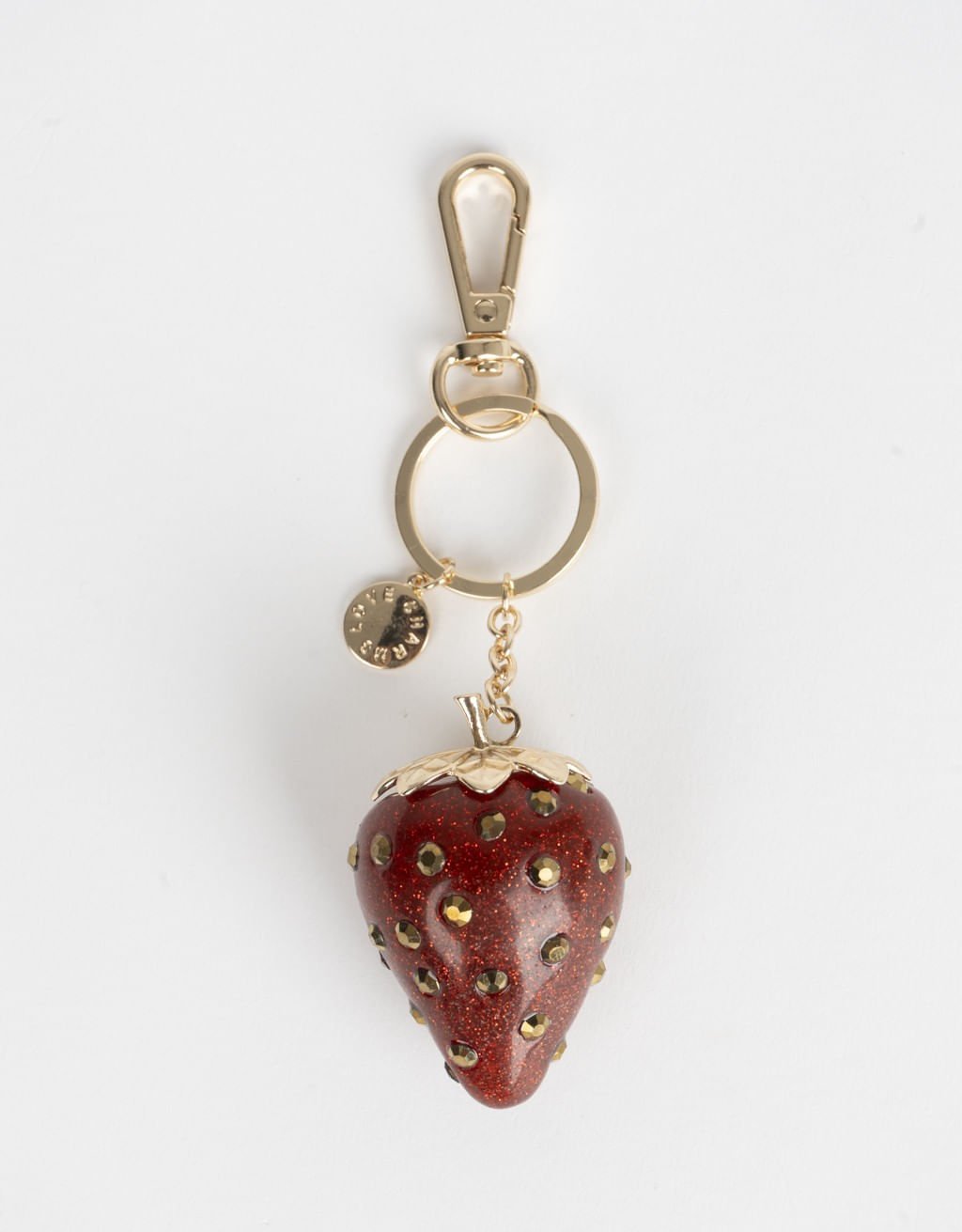 Chaveiro Charms Morango Boho