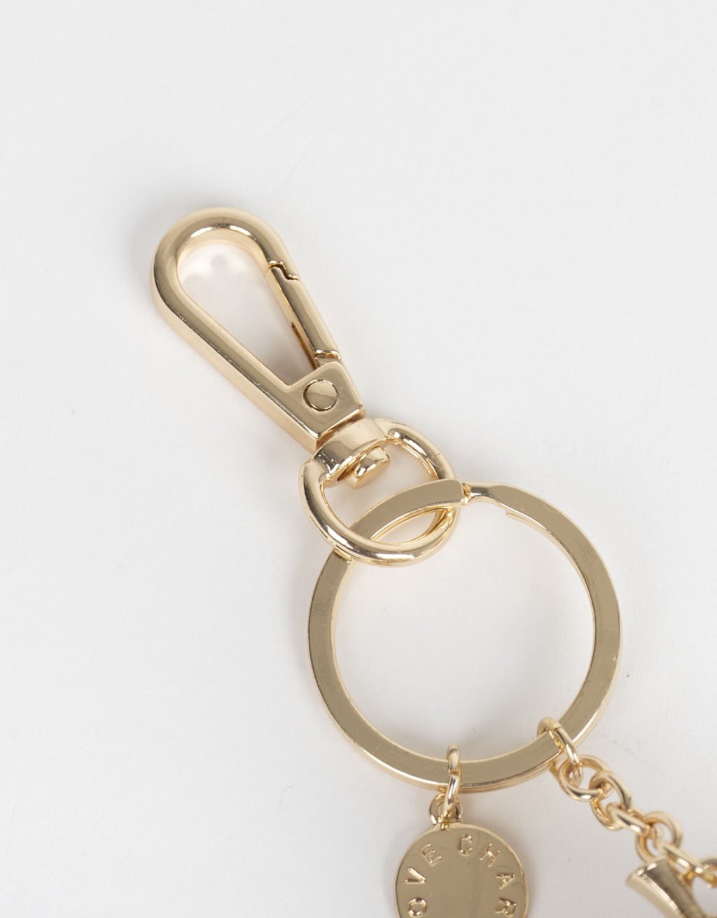 Chaveiro Charms Morango Boho Marrom 3