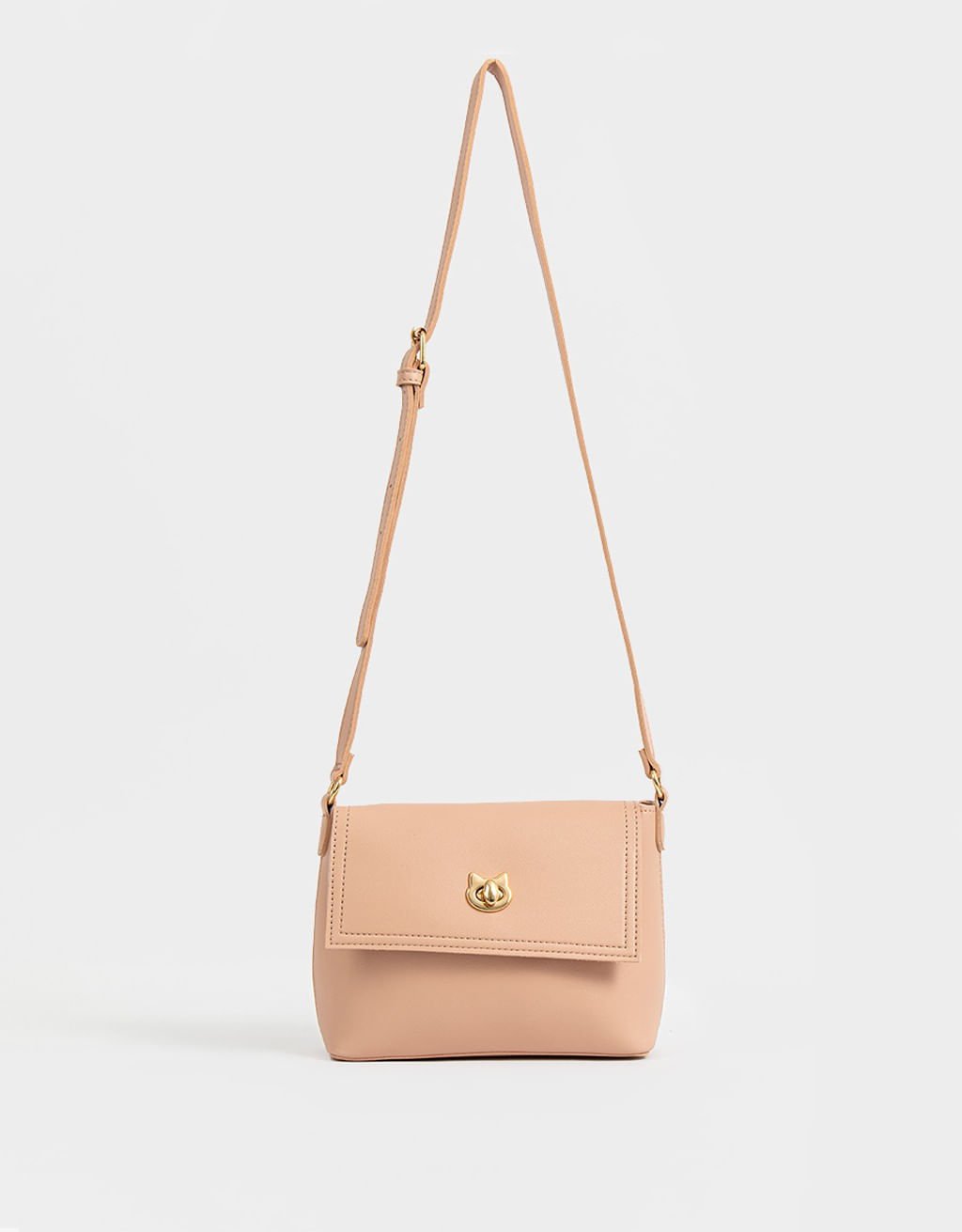 Bolsa Tiracolo Corino Cute P`reteen Bege 3