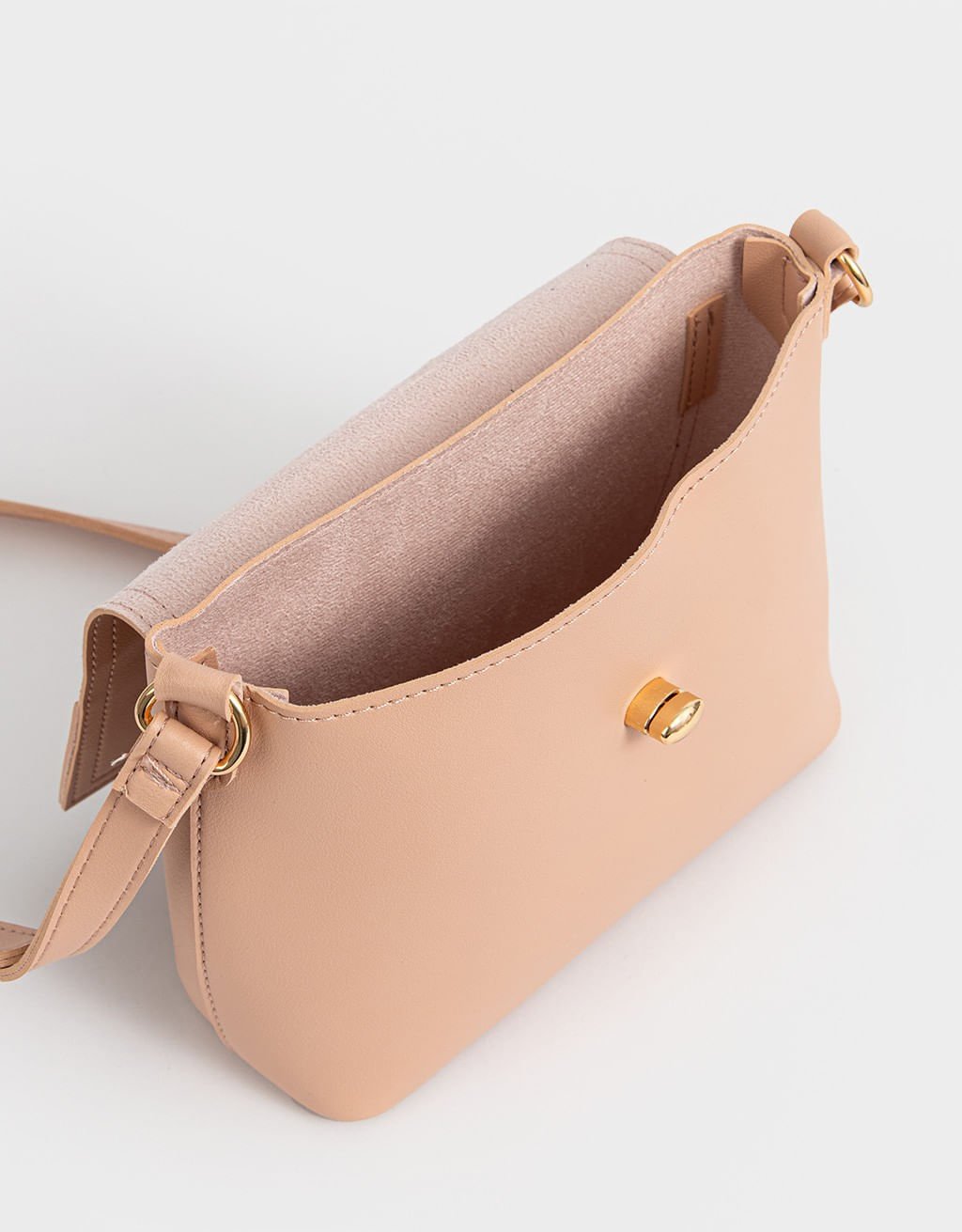 Bolsa Tiracolo Corino Cute P`reteen Bege 6
