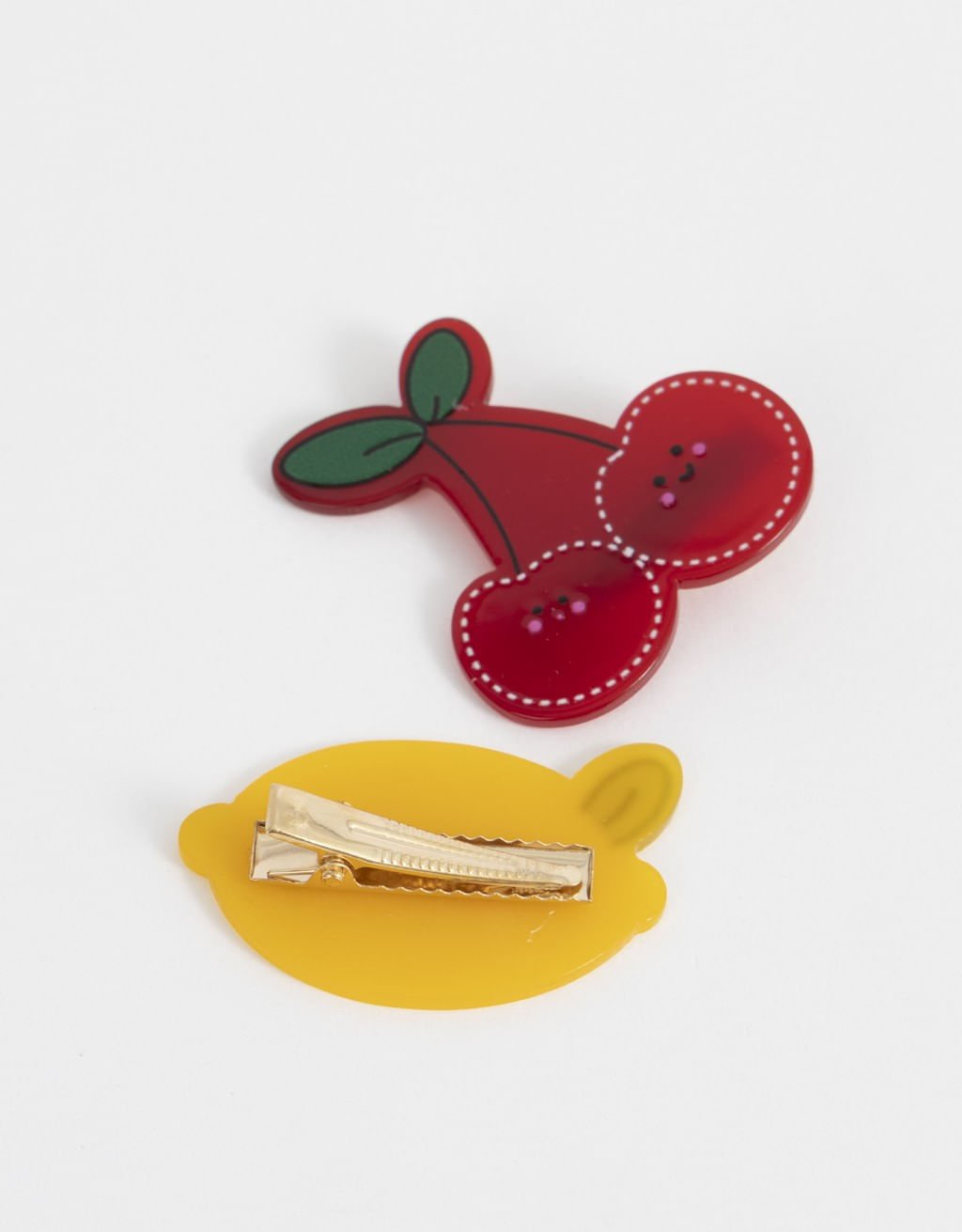 KIt 02 Piranhas Infantis Frutas Boho Amarelo/Vermelho 3
