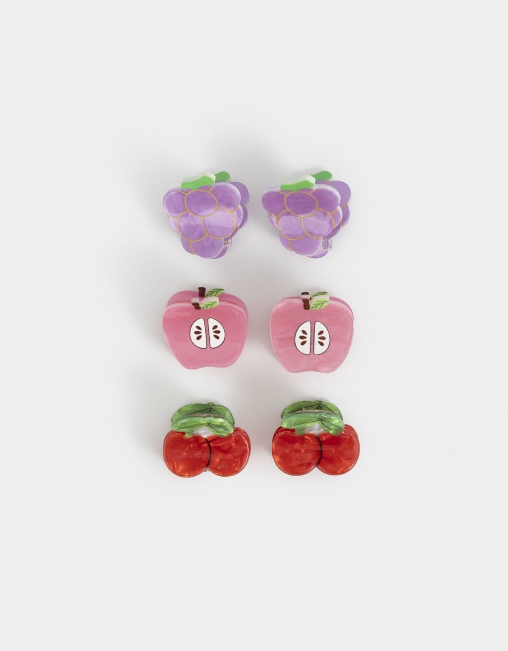 Kit 06 Piranhas Infantis Frutas Boho