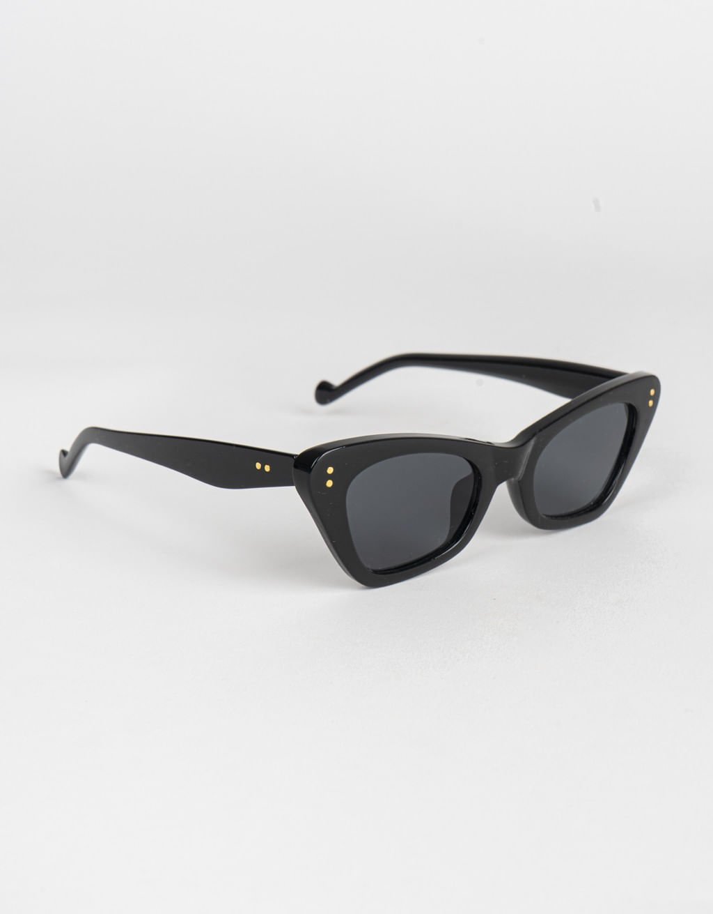 Óculos de Sol Gatinho Preto Classic Preto 3