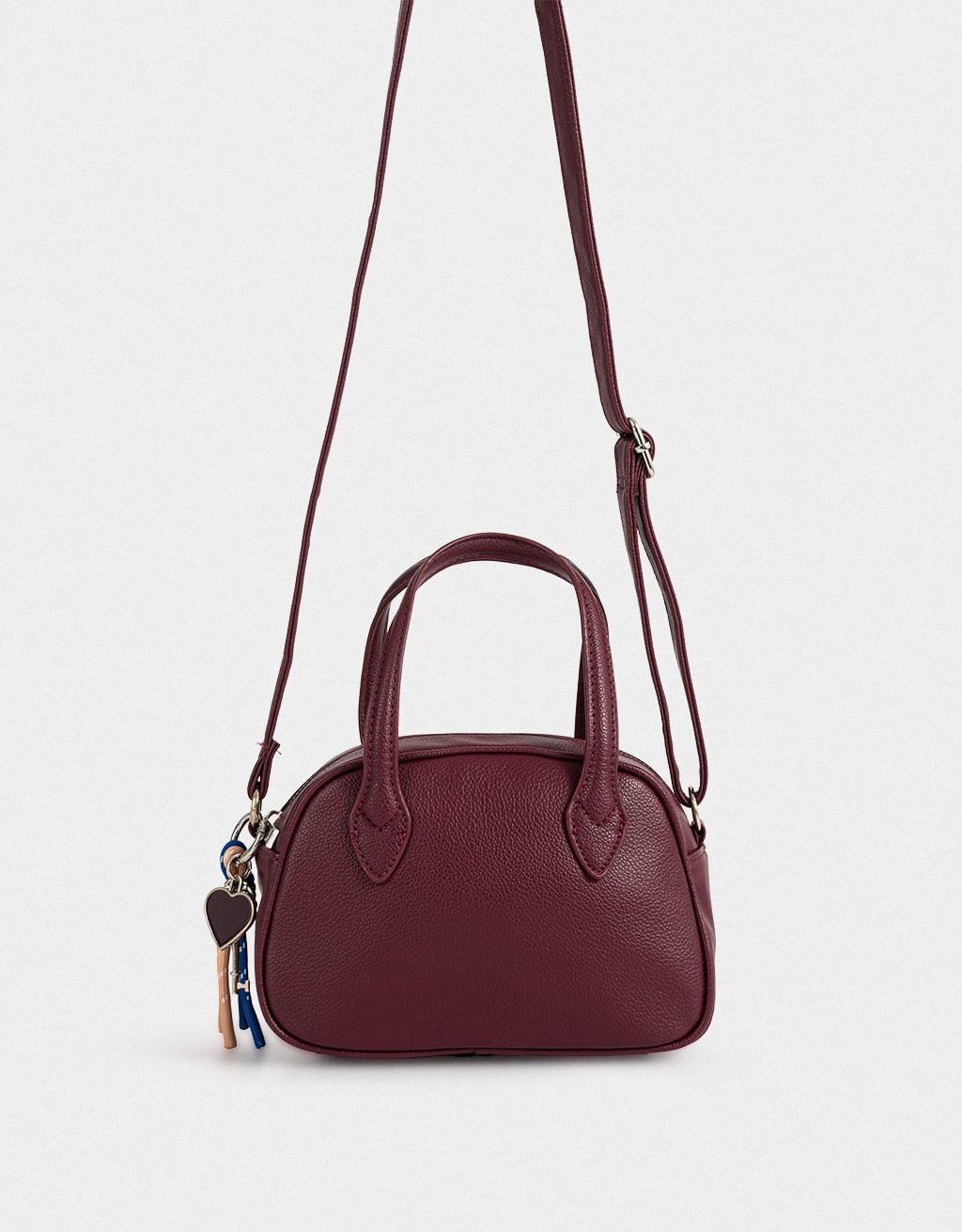 Bolsa Bowling Corino Charm Girl Boss Vinho 2