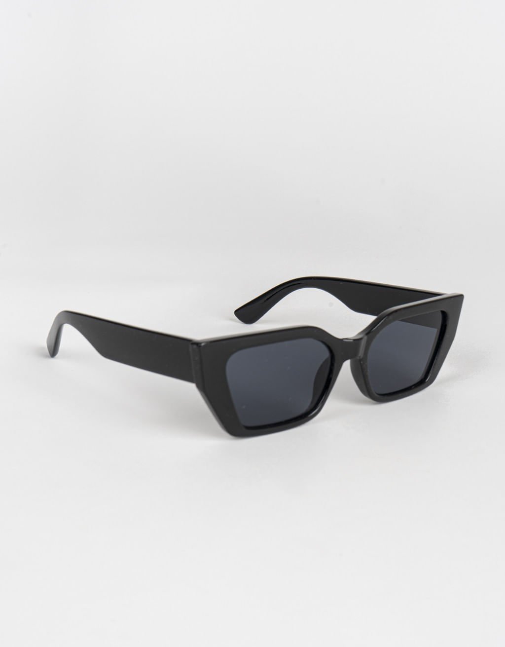 Óculos de Sol Retangular Preto Bold Classic Preto 2