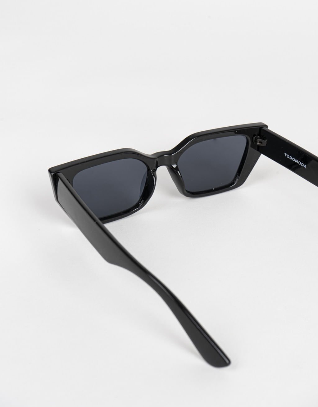 Óculos de Sol Retangular Preto Bold Classic Preto 3