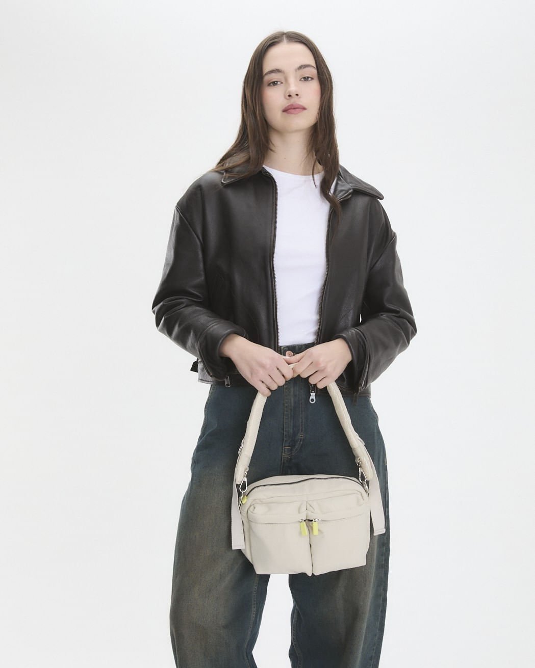 Bolsa Crossbody Sport Bege 2