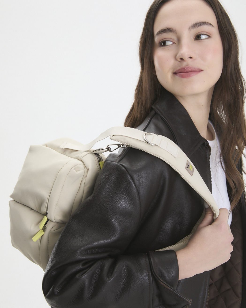 Bolsa Crossbody Sport Bege 6