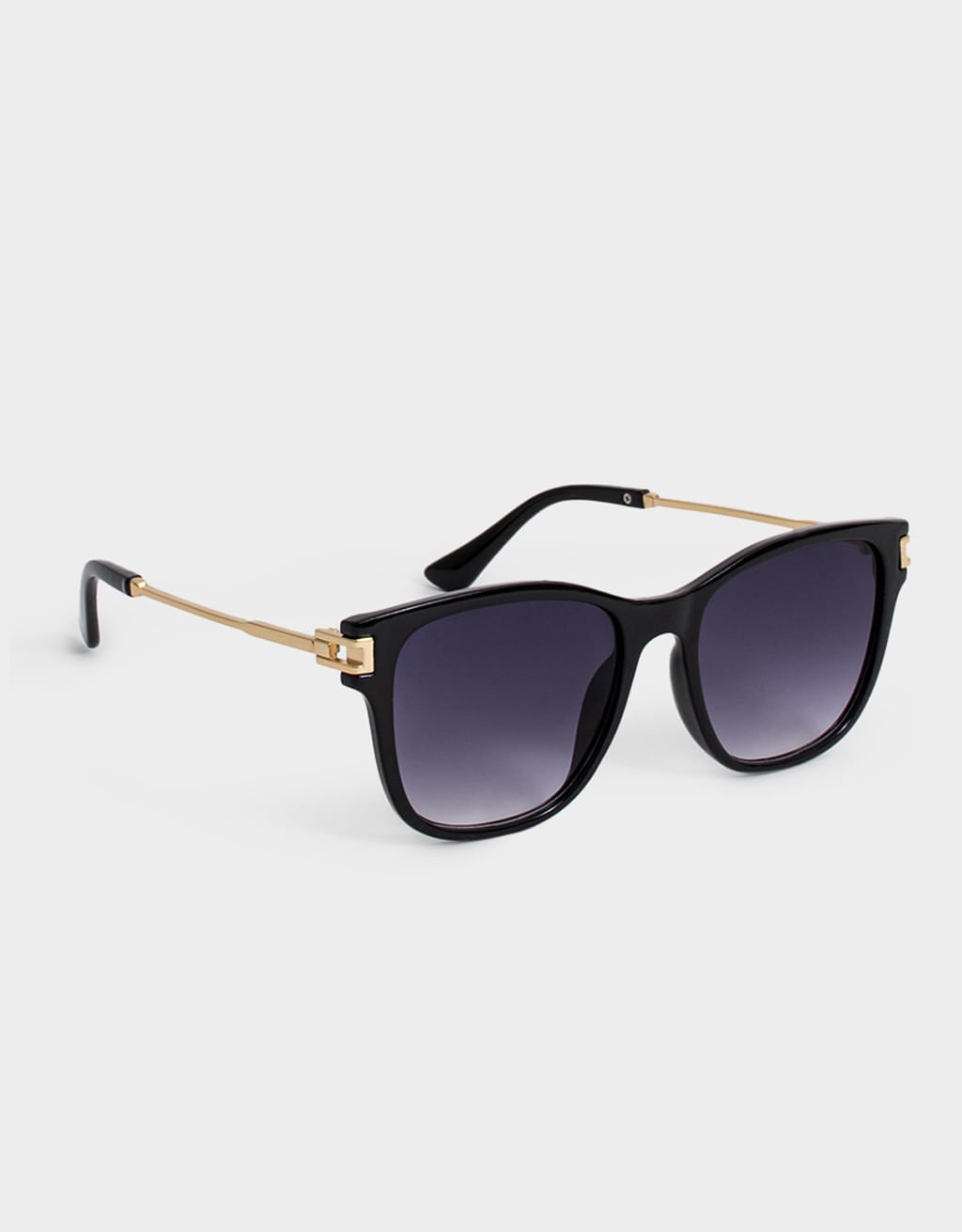 Óculos de Sol Gatinho Preto Degradê Classic Preto 2