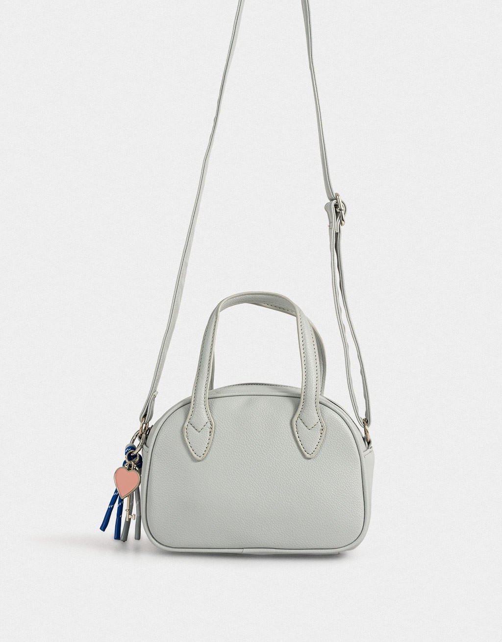 Bolsa Bowling Corino Charm Girl Boss Cinza 2